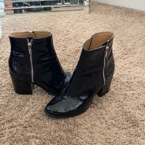 Calvin Klein Black booties
